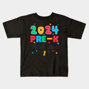 Class 2024 Pre-K Graduate Preschool Graduation Kids Summer Kids T-Shirt